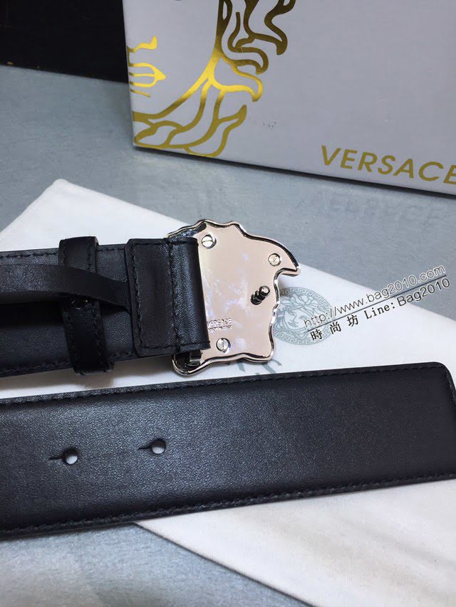 VERSVE男士皮帶 範思哲高端時尚皮帶 範思哲Versace美杜莎頭像裝飾  jjp1284
